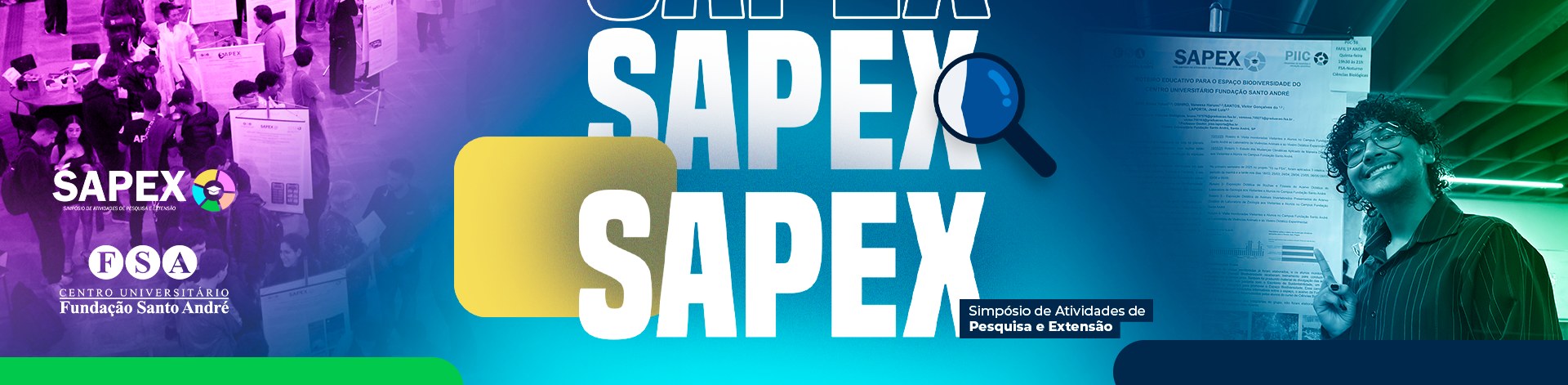 SAPEX – Simpósio de Atividades de Pesquisa e Extensão | Centro Universitário Fundação Santo André